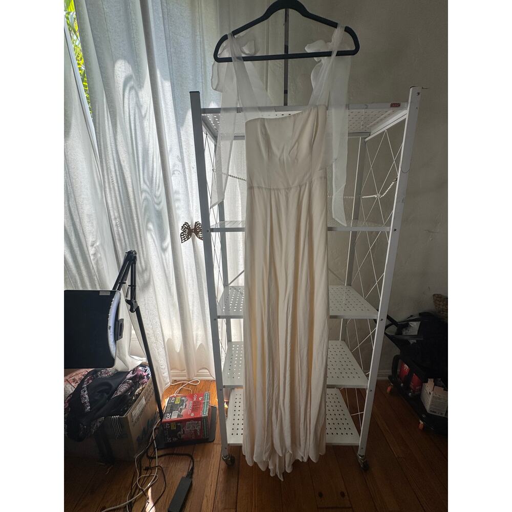 new REFORMATION Balsam maxi dress in Ivory 0